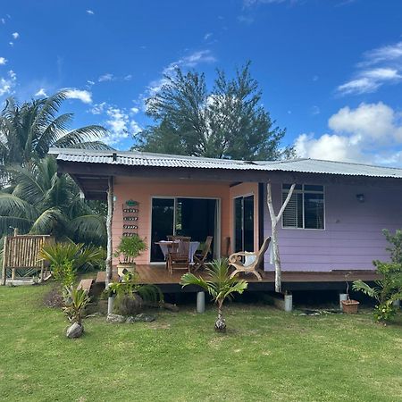 Bungalow Chez Josi, Bord De Mer Prive Tevaitoa Kültér fotó