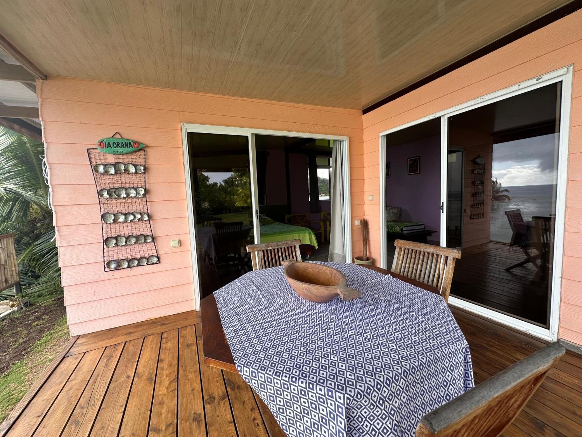 Bungalow Chez Josi, Bord De Mer Prive Tevaitoa Kültér fotó